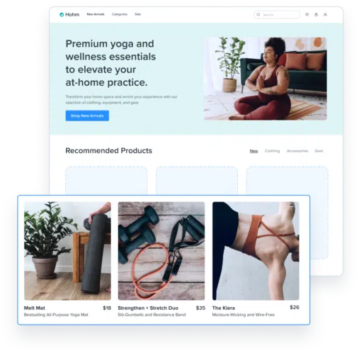 Personalized product recommendations with Hohm
