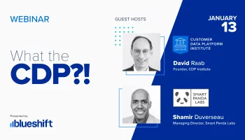 What the CDP webinar event