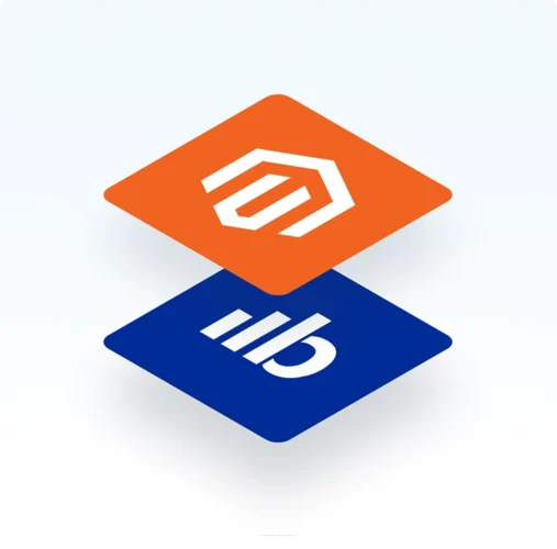 magneto and blueshift logo lockup partners