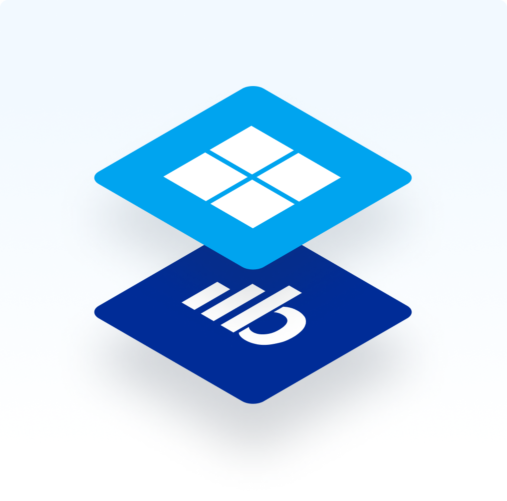 Microsoft and Blueshift logos