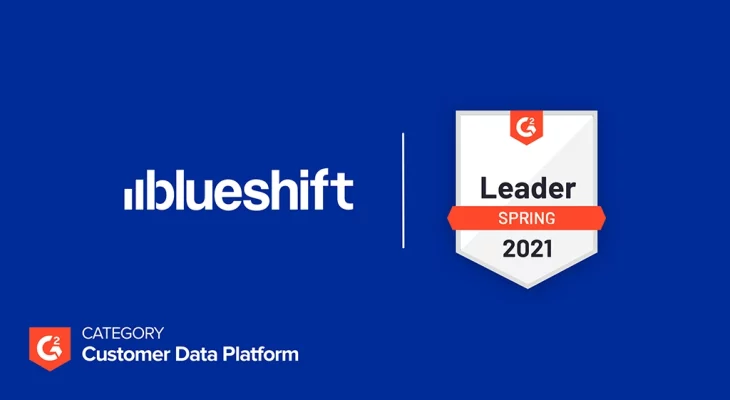 Blueshift Named a CDP Leader in G2’s Spring 2021 Report