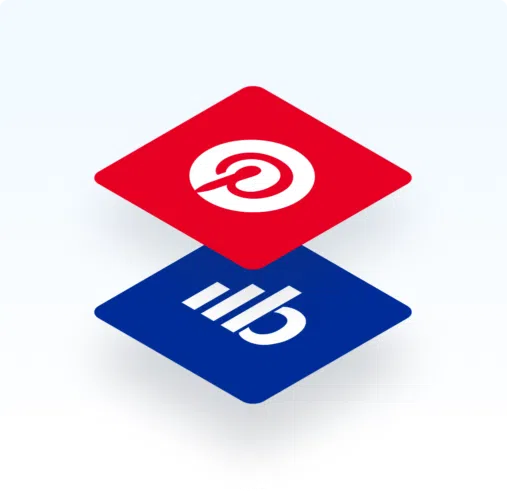 Pinterest and Blueshift logos