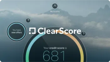 Clear Score header
