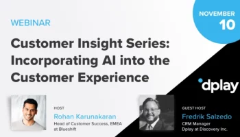 Incorporating AI Into the Customer Experience webinar