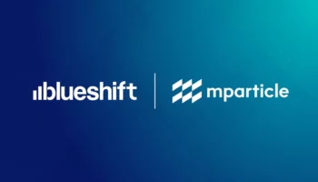 Blueshift and Mparticle logos