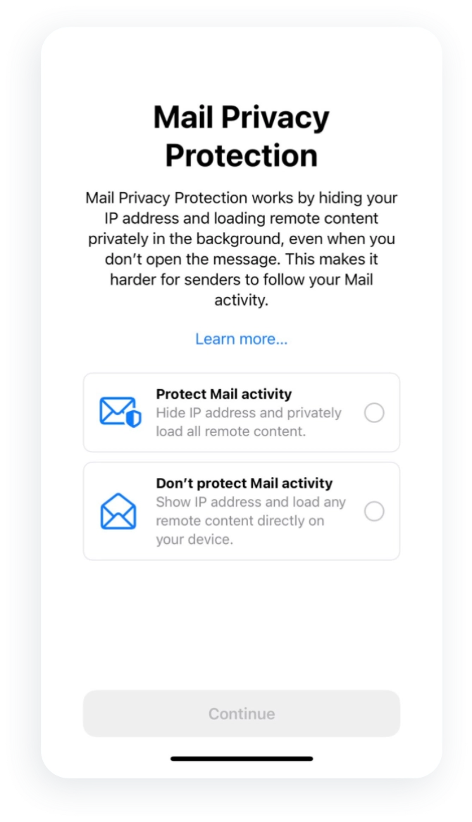 Apple's Mail Privacy Protection Update