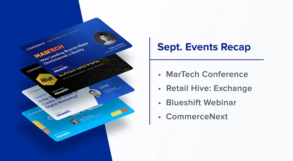 September 2021 Events and Webinars Recap Blueshift