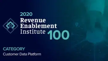 Blueshift Scores Top 100 Revenue Enablement Technologies of 2020 Award