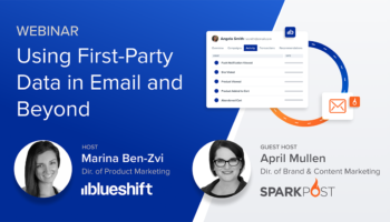 Using first-party data in email and beyond webinar