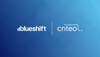 Blueshift and Criteo logos