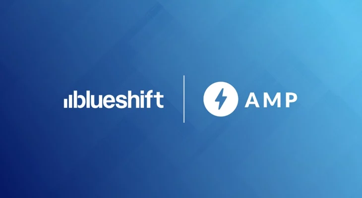 Blueshift and AMP logos
