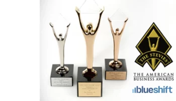 The Stevies American Business Awards statues