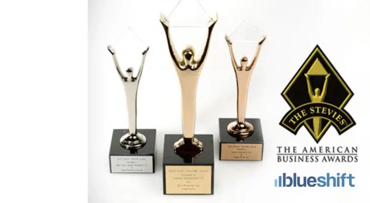 The Stevies American Business Awards statues