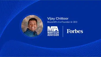 Vijay Chittoor, Blueshift's Co-Founder & CEO