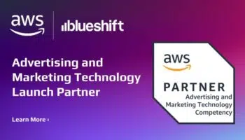 Blueshift Achieves AWS Advertising and Marketing Technology Competency