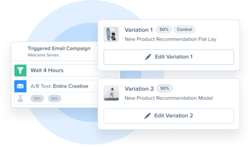 A/B test example